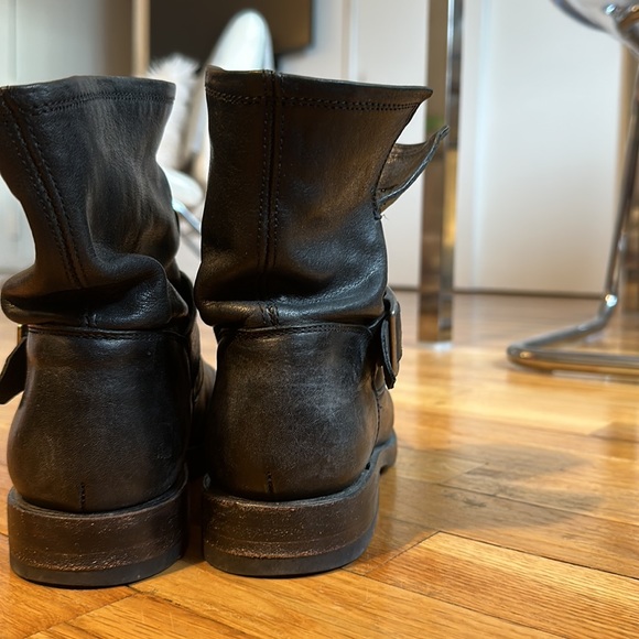Frye Natalie Short Engineer Boots - Picture 5 of 6